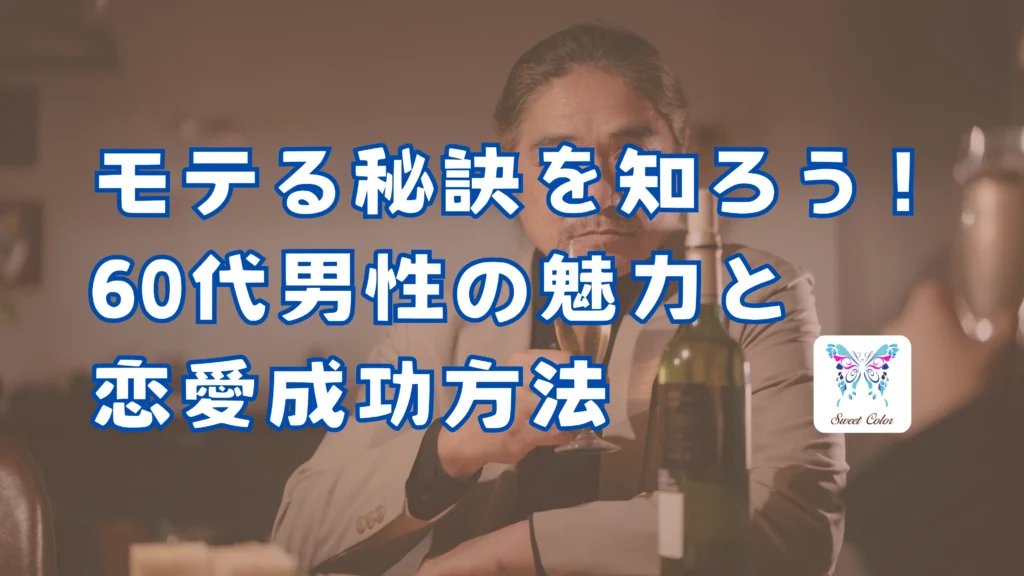 モテる秘訣を知ろう！60代男性の魅力と恋愛成功方法  