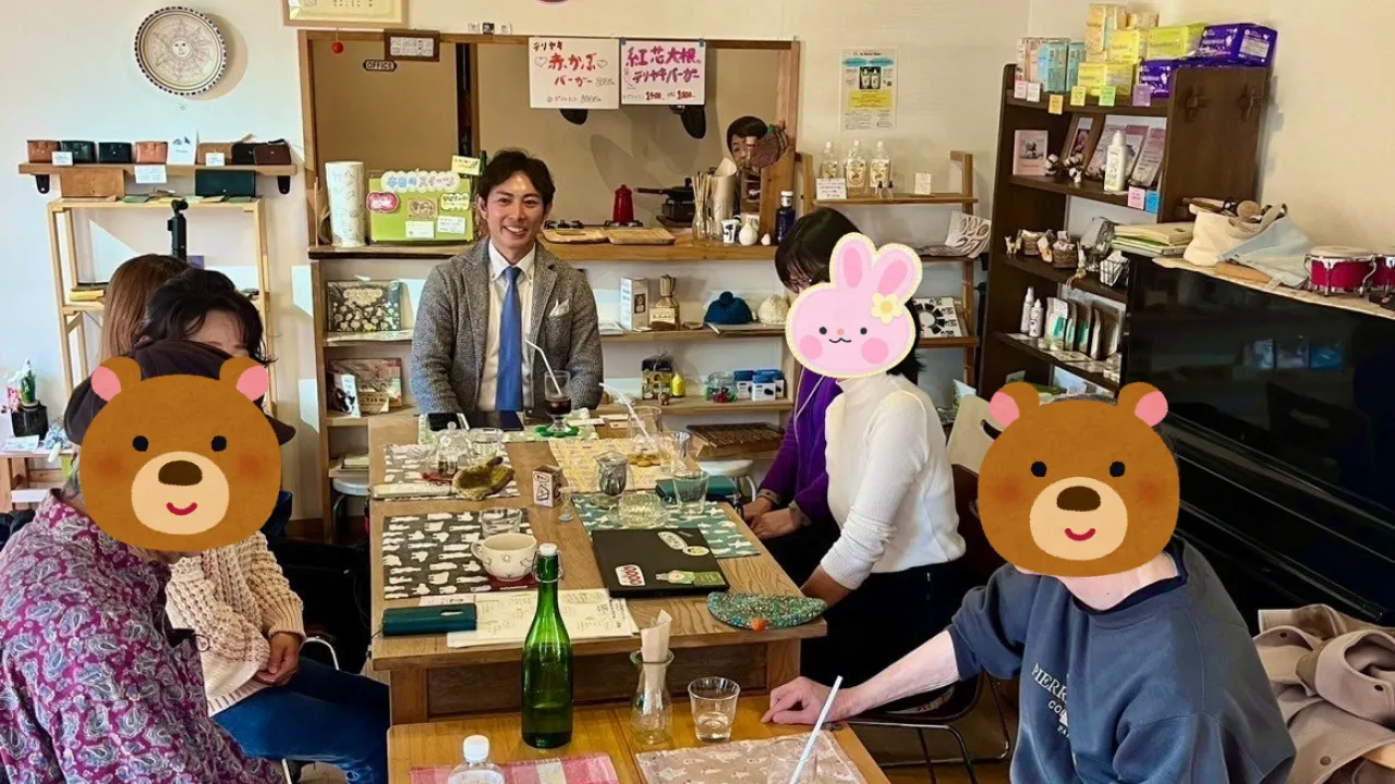 婚活相談カフェミーティングの様子