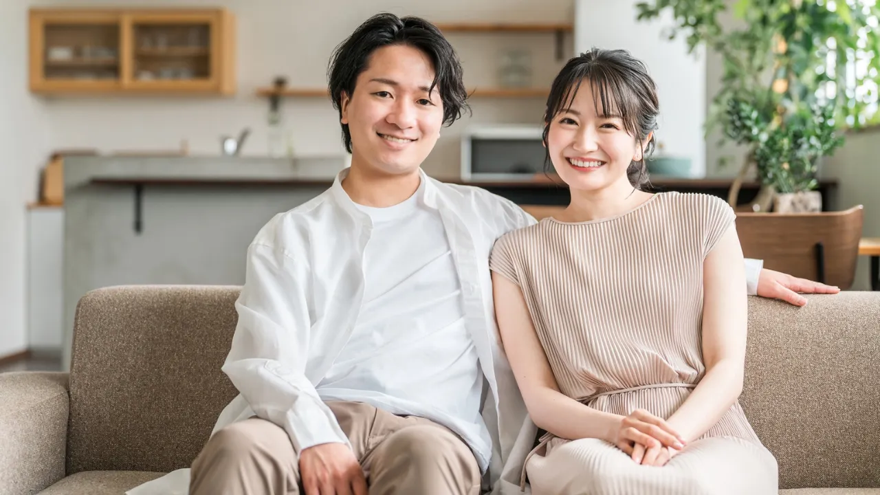 人生のパートナーとして寄り添うカップルのイメージ