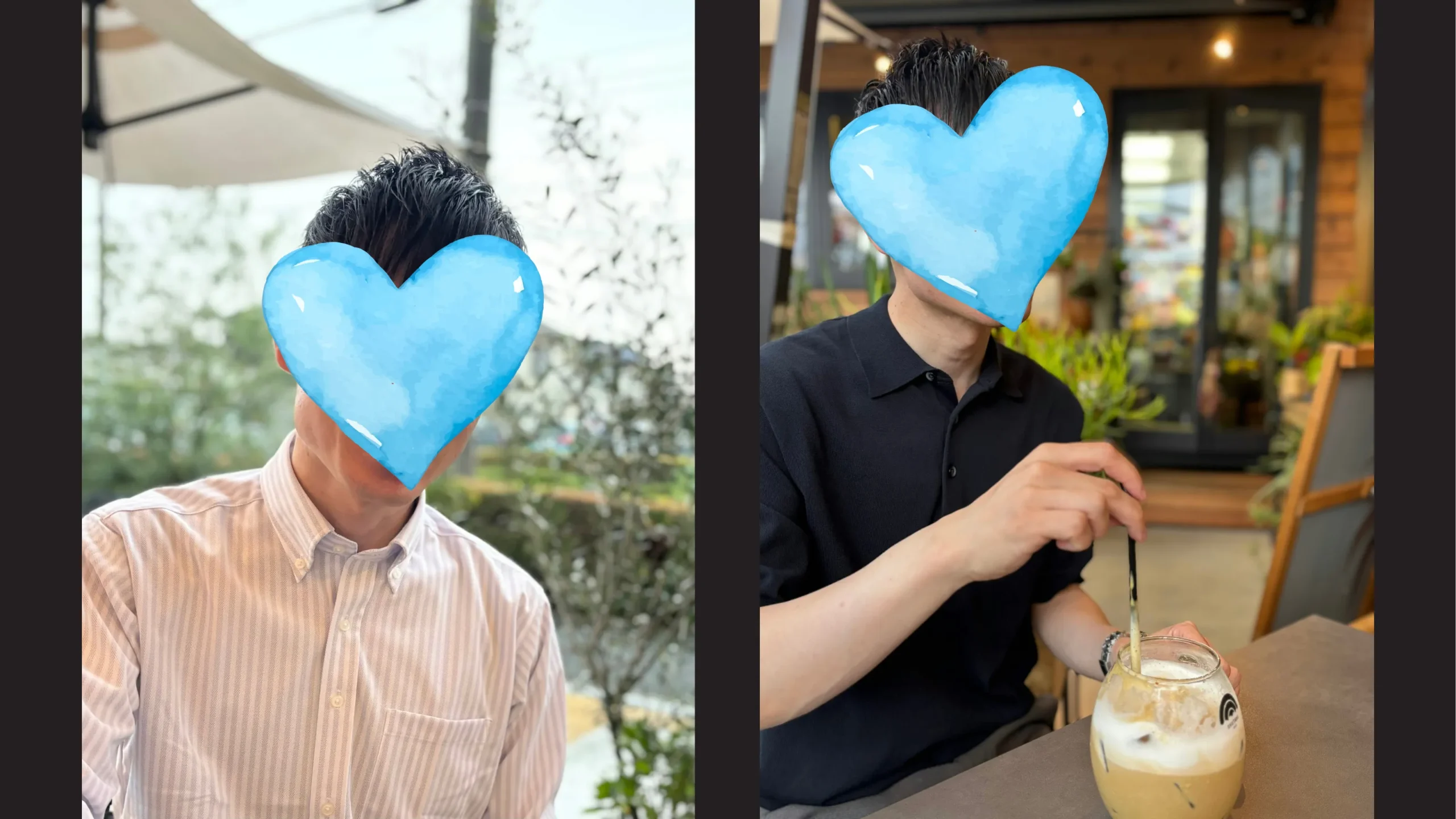 結婚相談所で活動する男性会員の自然なプロフィール写真